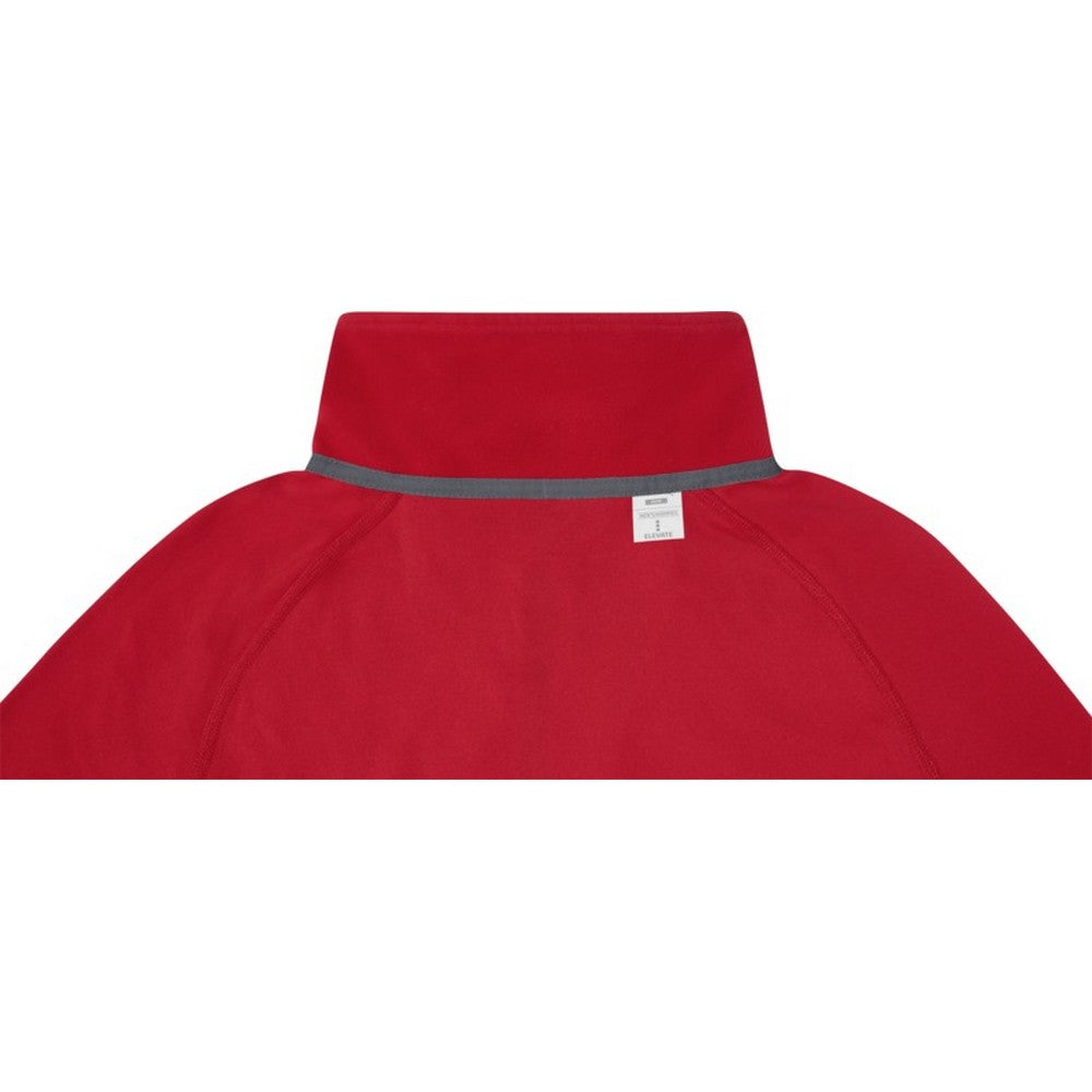 Red - Pack Shot - Elevate Essentials Mens Zelus Fleece Jacket