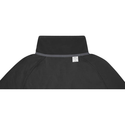 Solid Black - Pack Shot - Elevate Essentials Mens Zelus Fleece Jacket