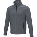 Storm Grey - Side - Elevate Essentials Mens Zelus Fleece Jacket
