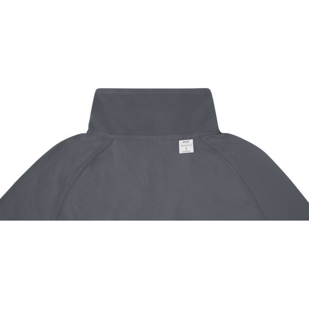 Storm Grey - Pack Shot - Elevate Essentials Mens Zelus Fleece Jacket