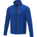 Blue - Side - Elevate Essentials Mens Zelus Fleece Jacket