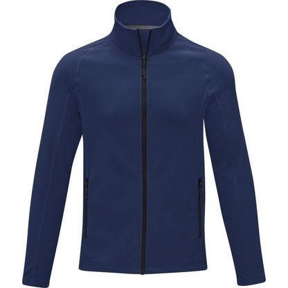 Navy - Front - Elevate Essentials Mens Zelus Fleece Jacket