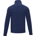 Navy - Back - Elevate Essentials Mens Zelus Fleece Jacket