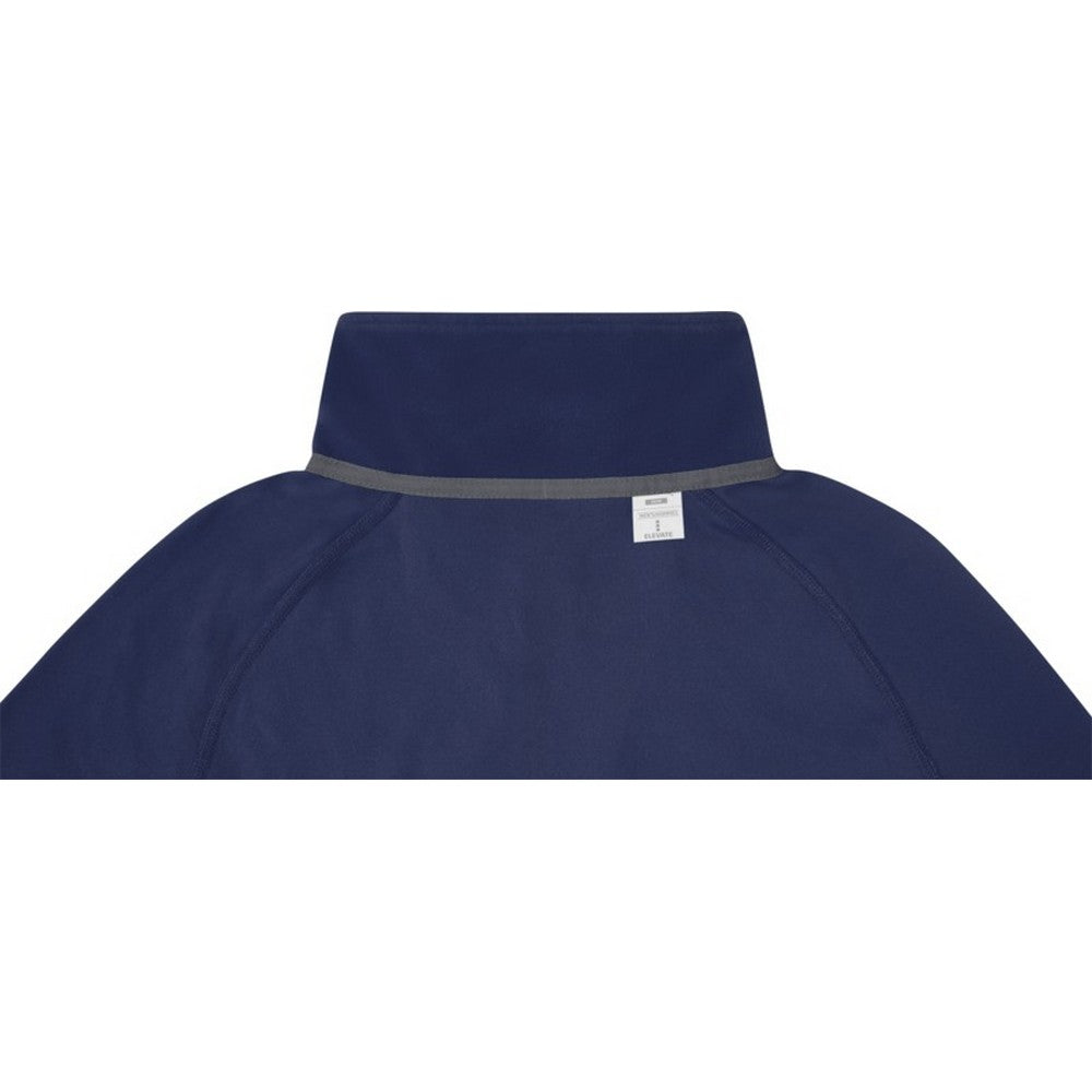 Navy - Pack Shot - Elevate Essentials Mens Zelus Fleece Jacket