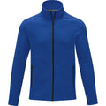 Blue - Front - Elevate Essentials Mens Zelus Fleece Jacket