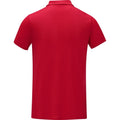 Red - Back - Elevate Essentials Mens Deimos Cool Fit Polo Shirt