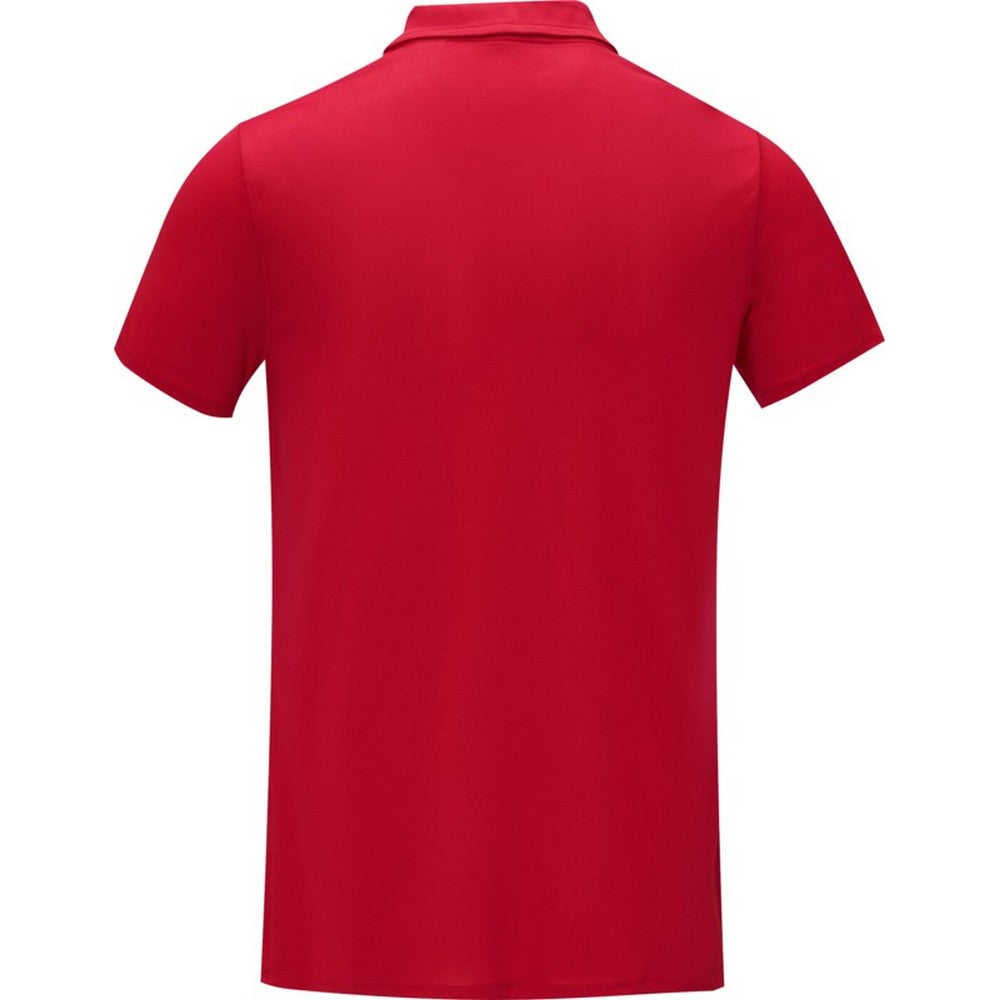Red - Back - Elevate Essentials Mens Deimos Cool Fit Polo Shirt