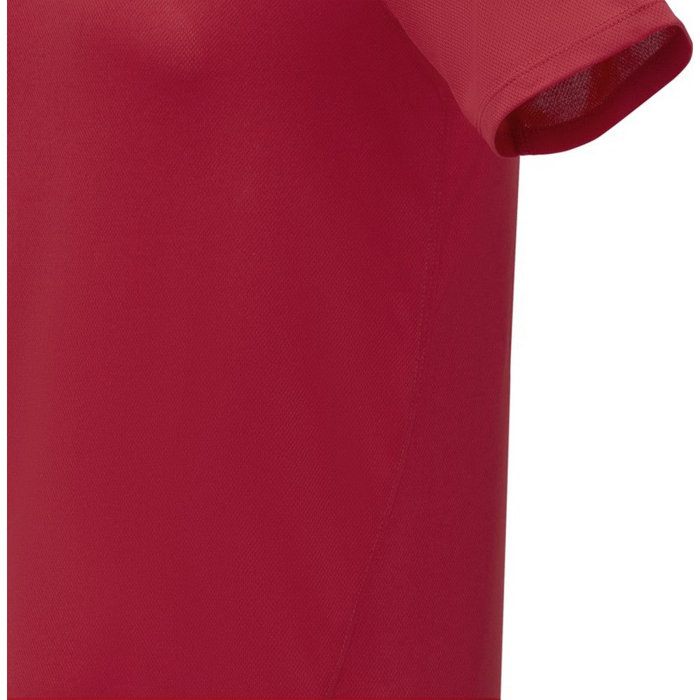 Red - Pack Shot - Elevate Essentials Mens Deimos Cool Fit Polo Shirt