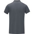 Storm Grey - Back - Elevate Essentials Mens Deimos Cool Fit Polo Shirt