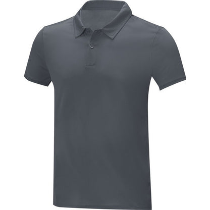 Storm Grey - Side - Elevate Essentials Mens Deimos Cool Fit Polo Shirt