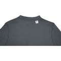Storm Grey - Close up - Elevate Essentials Mens Deimos Cool Fit Polo Shirt