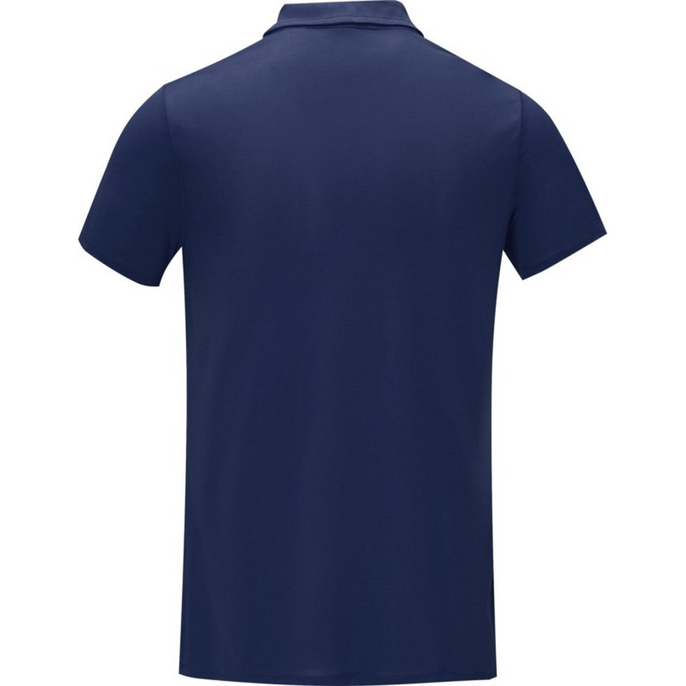 Navy - Back - Elevate Essentials Mens Deimos Cool Fit Polo Shirt
