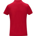 Red - Back - Elevate Essentials Womens-Ladies Deimos Cool Fit Polo Shirt
