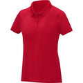 Red - Side - Elevate Essentials Womens-Ladies Deimos Cool Fit Polo Shirt