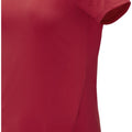 Red - Pack Shot - Elevate Essentials Womens-Ladies Deimos Cool Fit Polo Shirt