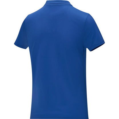 Blue - Side - Elevate Essentials Womens-Ladies Deimos Cool Fit Polo Shirt