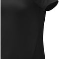 Solid Black - Pack Shot - Elevate Essentials Womens-Ladies Deimos Cool Fit Polo Shirt