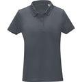 Storm Grey - Front - Elevate Essentials Womens-Ladies Deimos Cool Fit Polo Shirt