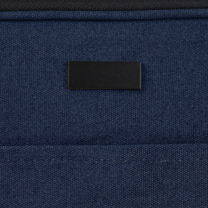 Navy - Pack Shot - Unbranded Joey Canvas Recycled 2L Laptop Sleeve