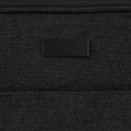Solid Black - Pack Shot - Unbranded Joey Canvas Recycled 2L Laptop Sleeve