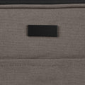 Grey - Pack Shot - Unbranded Joey Canvas Recycled 2L Laptop Sleeve