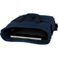 Navy - Pack Shot - Joey Roll Top Canvas 15L Laptop Backpack