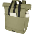 Olive - Lifestyle - Joey Roll Top Canvas 15L Laptop Backpack