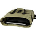 Olive - Pack Shot - Joey Roll Top Canvas 15L Laptop Backpack