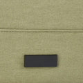 Olive - Close up - Joey Roll Top Canvas 15L Laptop Backpack