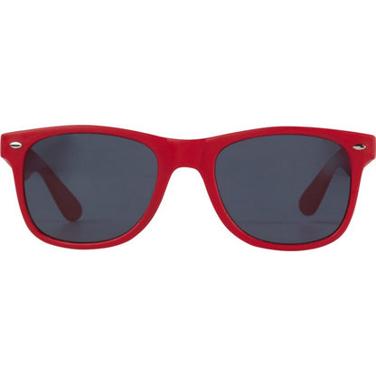 Red - Back - Unisex Adult Sun Ray Sunglasses