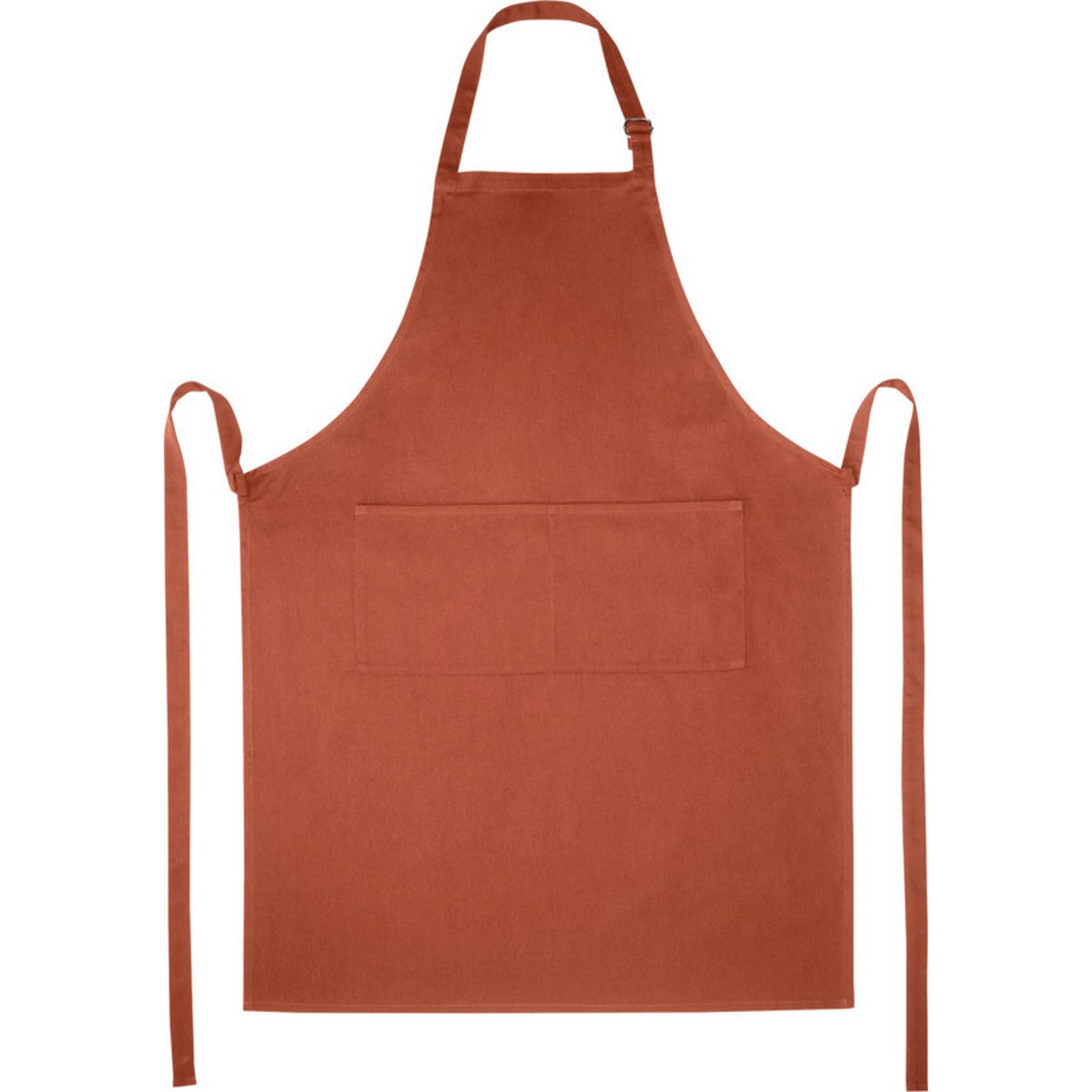Brick - Side - Unisex Adult Andrea Adjustable Neck Strap Apron