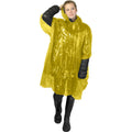 Yellow - Front - Unisex Adult Mayan Recycled Plastic Raincoat