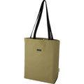 Olive - Side - Joey Canvas Recycled 14L Tote Bag