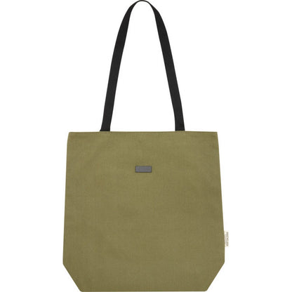 Olive - Front - Joey Canvas Recycled 14L Tote Bag