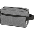 Heather Grey - Side - Ross Recycled Polyester 1.5L Toiletry Bag