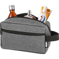 Heather Grey - Lifestyle - Ross Recycled Polyester 1.5L Toiletry Bag