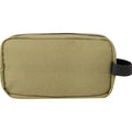 Olive - Back - Joey Canvas Recycled 3.5L Toiletry Bag