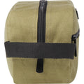 Olive - Side - Joey Canvas Recycled 3.5L Toiletry Bag