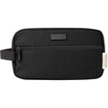 Solid Black - Front - Joey Canvas Recycled 3.5L Toiletry Bag