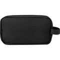 Solid Black - Back - Joey Canvas Recycled 3.5L Toiletry Bag