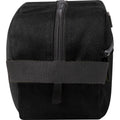 Solid Black - Side - Joey Canvas Recycled 3.5L Toiletry Bag