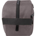 Grey - Side - Joey Canvas Recycled 3.5L Toiletry Bag