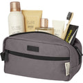 Grey - Pack Shot - Joey Canvas Recycled 3.5L Toiletry Bag