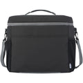 Solid Black - Front - Aqua Water Resistant Recycled 22L Cooler Bag