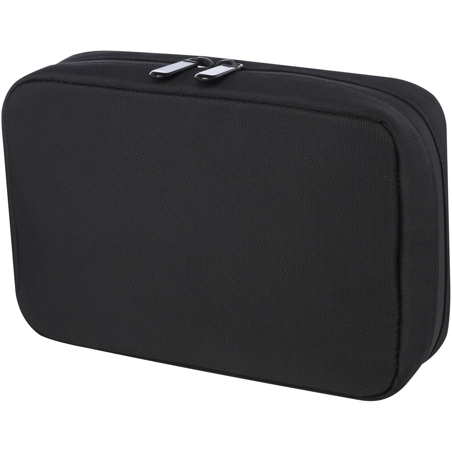 Solid Black - Side - Tekio Rise Recycled Pouch