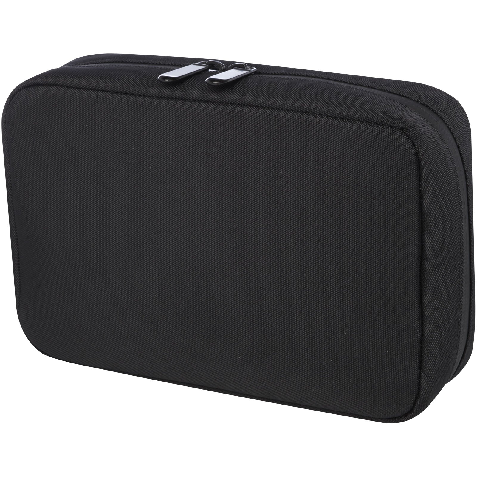 Solid Black - Side - Tekio Rise Recycled Pouch