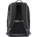 Solid Black - Back - Aqua Recycled Water Resistant 21L Laptop Backpack