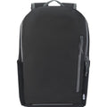 Solid Black - Front - Aqua Recycled Water Resistant 21L Laptop Backpack