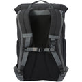 Solid Black - Back - Aqua Water Resistant 23L Backpack