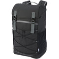Solid Black - Side - Aqua Water Resistant 23L Backpack